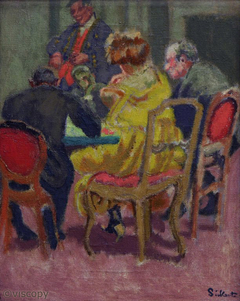 Baccarat, Dieppe by Walter Sickert