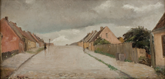 Bakkegade i Hillerød by Albert Gottschalk