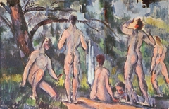 Bathers by Paul Cézanne