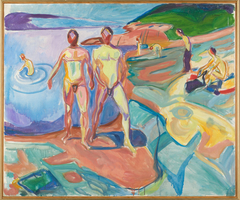 Bathing Men by Edvard Munch