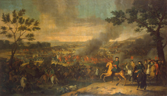 Battle of Poltava by Louis Caravaque