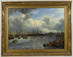 Begrafenis van J.C.J. van Speyk op 4 mei 1832 te Amsterdam by Louis Meijer