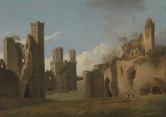 Caernarvon Castle by Joseph Farington