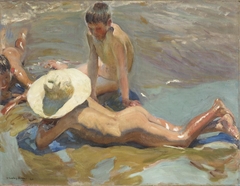 Children on the Beach by Joaquín Sorolla