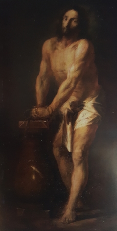 Christ by the column by Michael Willmann