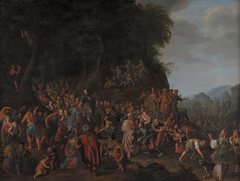 Christ's Entry into Jerusalem by Adriaen van Nieulandt the younger