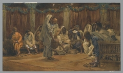 Christ Washing the Disciples' Feet by James Tissot