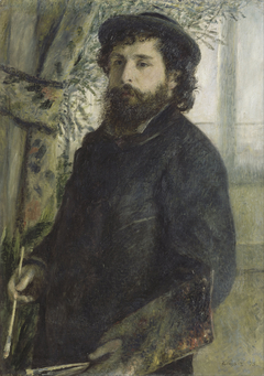 Claude Monet by Auguste Renoir