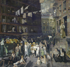 Cliff Dwellers by George Bellows