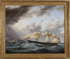 Clipper Ship "Staghound" by James E Buttersworth