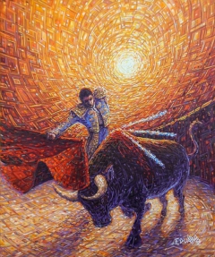 Corrida de Toros / Bullfight by Eduardo Rodriguez Calzado