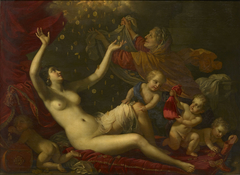 Danaë Receiving the Shower of Gold by Benedetto Gennari II