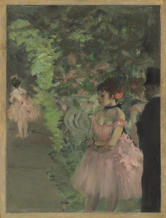 Dancers Backstage by Edgar Degas