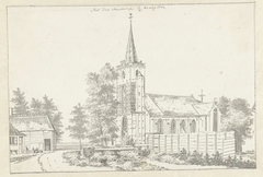 De kerk van Maartensdijk by Jan de Beijer