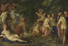 Diana und Aktäon mit Hendrik van Balen by Jan Brueghel the Elder