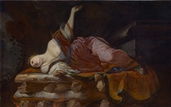 Dido on the Pyre by Johann Heinrich Schönfeld