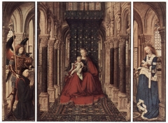 Dresden Triptych by Jan van Eyck