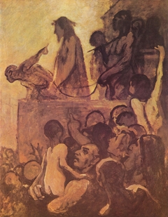 Ecce homo by Honoré Daumier