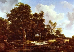 Edge of a Forest with a Grainfield by Jacob van Ruisdael