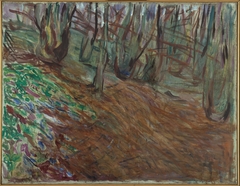 Elm Forest in Spring by Edvard Munch