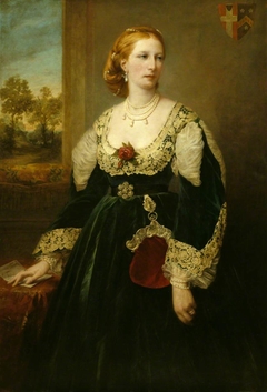 Emily Jane Wodehouse, Lady Newton (1826-1901) by Attilio Baccani