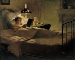 Evening Reading by Georg Pauli