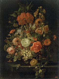 Flowers by Jan van Huysum