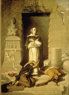 Fray Bartolomé de las Casas by Félix Parra