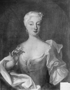 Fredrika Charlotta, 1698-1777, prinsessa av Hessen-Darmstadt, lantgrevinna av Hessen-Kassel by Georg Engelhard Schröder