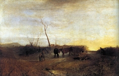 Frost morning by J. M. W. Turner