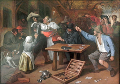 Gamblers Quarrelling by Jan Steen