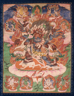 Garuda-Feathered Hayagriva and Consort by Anonymous