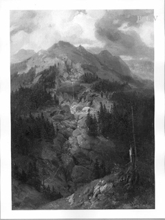 Gebirgslandschaft by Friedrich Preller the Elder