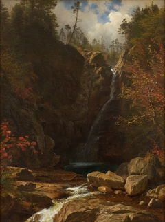 Glen Ellis Falls by Albert Bierstadt