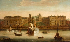 Greenwich Hospital  from across the River by Anonymous