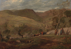 Hanson Toot, View in Dovedale by John Linnell