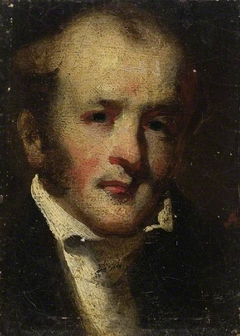 Head and shoulders of a man by George Chinnery