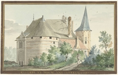 Het kasteel te Wouw by Aert Schouman