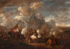 Infantry Repulsing Cavalry by Jan Jacobsz van der Stoffe