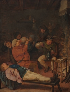 Interior of an Inn by Adriaen Brouwer