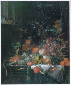 Interior with a Still Life by Catharina Treu