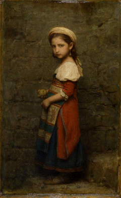 Italian Girl by Charles Jalabert