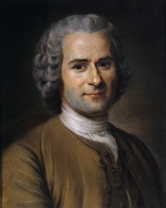 Jean-Jacques Rousseau by Maurice-Quentin de La Tour