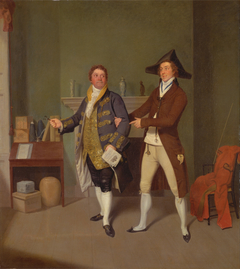 John Quick and John Fawcett in Thomas Moreton's "The Way to Get Married" by Samuel De Wilde