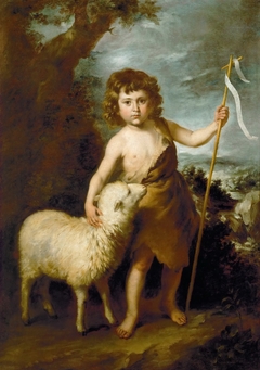 John the Baptist as a child by Anonymous