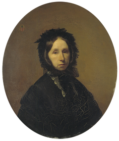 Jonkvrouwe Johanna Jacoba Wilhelmina van Salis (1793-1876) by Herman Antonie de Bloeme