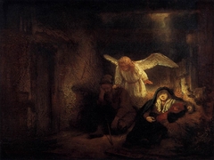 Joseph's dream by Rembrandt