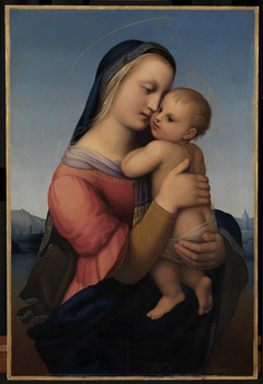 Kopie nach der "Madonna aus dem Hause Tempi" von Raffael by Marie Ellenrieder