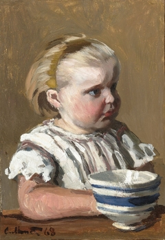 L'Enfant a la tasse by Claude Monet