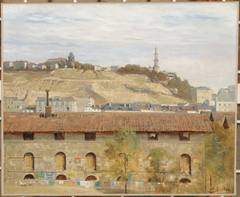 La butte Montmartre en 1866 by Alfred Auteroche